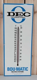DEC International Milking Systems Metal Thermometer (TAC)