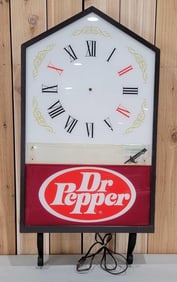 Dr. Pepper Lighted Clock
