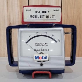 Mobil "Fotoscope" Mobil Jet Oil II Testers