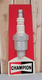 Champion Spark Plug Plastic-Form Sign (TAC)