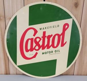 Wakefield Castrol Motor Oil Metal Sign (TAC)