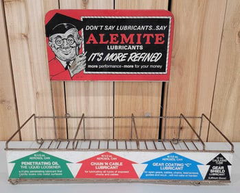 Alemite Lubricants Metal Display Rack (TAC)