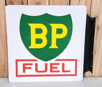 BP (British Petroleum) Porcelain Flange Sign (TAC)