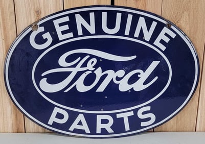 Genuine Ford Parts Porcelain Sign (TAC)