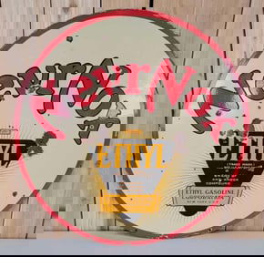 NevrNox w/Ethyl Porcelain Sign (TAC)