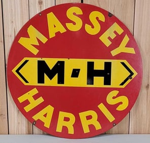 Massey Harris Porcelain Sign (TAC)