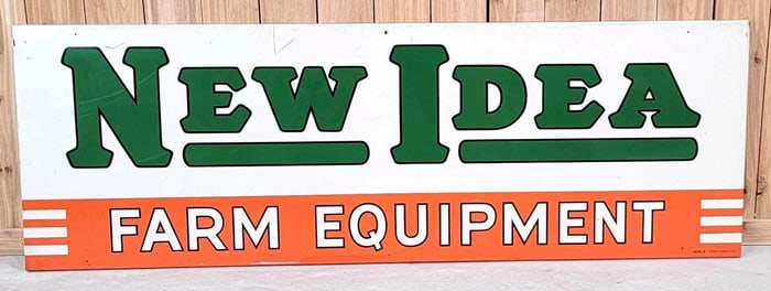 New Idea Farm Equipment Metal Sign (TAC)