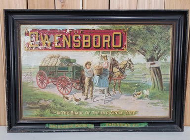 Owensboro Wagon Co. w/Image Metal Sign (TAC)
