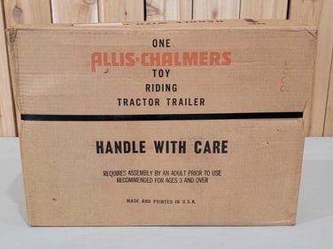 NIB Allis Chalmers Tractor Trailer No. 191