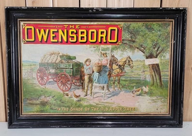 The Owensboro (wagon) In the Shade of the Old Apple Tree Metal Sign (TAC)