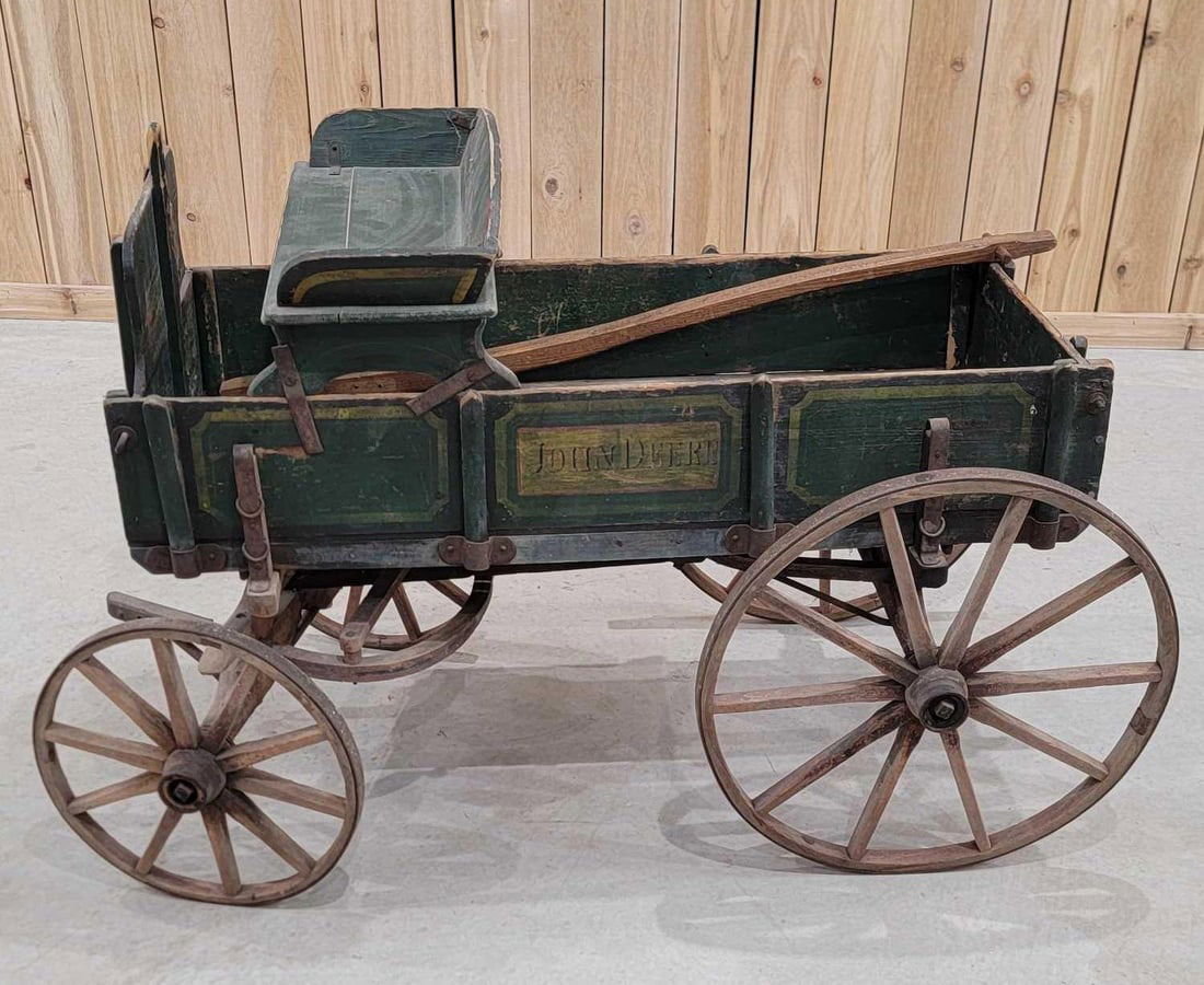 An Original John Deere Goat Wagon (1 of 9)