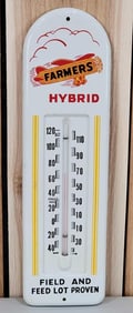 Farmers Hybrid w/Logo Metal Thermometer (TAC)