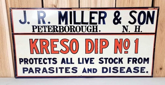 Kreso Dip No. 1 Metal Sign (TAC)