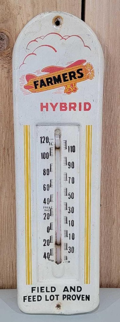 Farmers Hybrid w/Logo Metal Thermometer (TAC) (1 of 3)