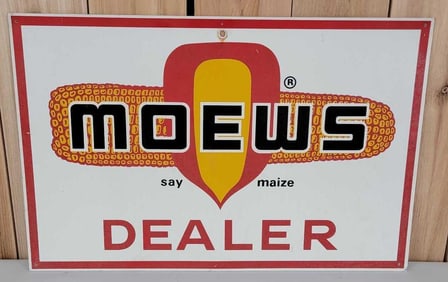 Moews "Say Maise" Dealer Metal Sign (TAC)