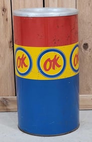 (Chevrolet) Ok Metal Showroom Ashtray (TAC)