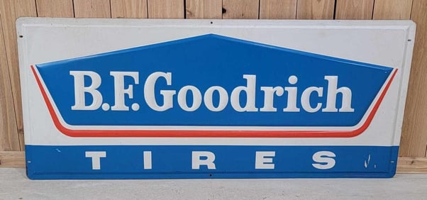 B.F. Goodrich Tires Metal Sign (TAC)