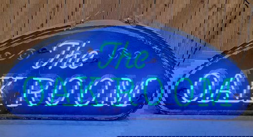 The Oak Room Metal Neon Sign