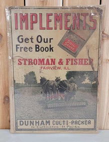 Dunham Culti-Packer Metal Sign