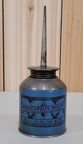 Minneapolis-Moline Tractors Oil Can w/Logo