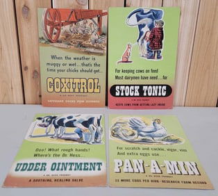 4-Dr. Hess Cardboard Easel-Back Counter-Top Signs