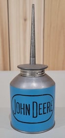 Blue John Deere Metal Oil Can