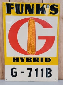 Funk's Hybrids G-711B Metal Sign (TAC)