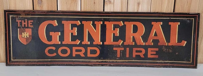 The General Tire w/Logo Metal Sign (TAC)