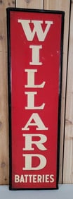 Willard Batteries Metal Sign (TAC)