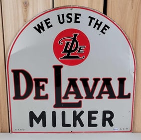 We Use The De Laval Cream Separator Metal Sign (TAC)