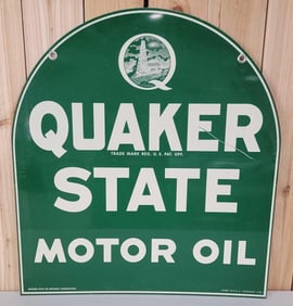 Quaker State Motor Oil Metal Sign (TAC)