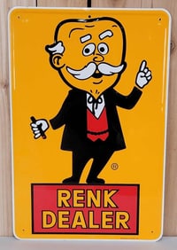Renk Dealer w/Logo Metal Sign (TAC)