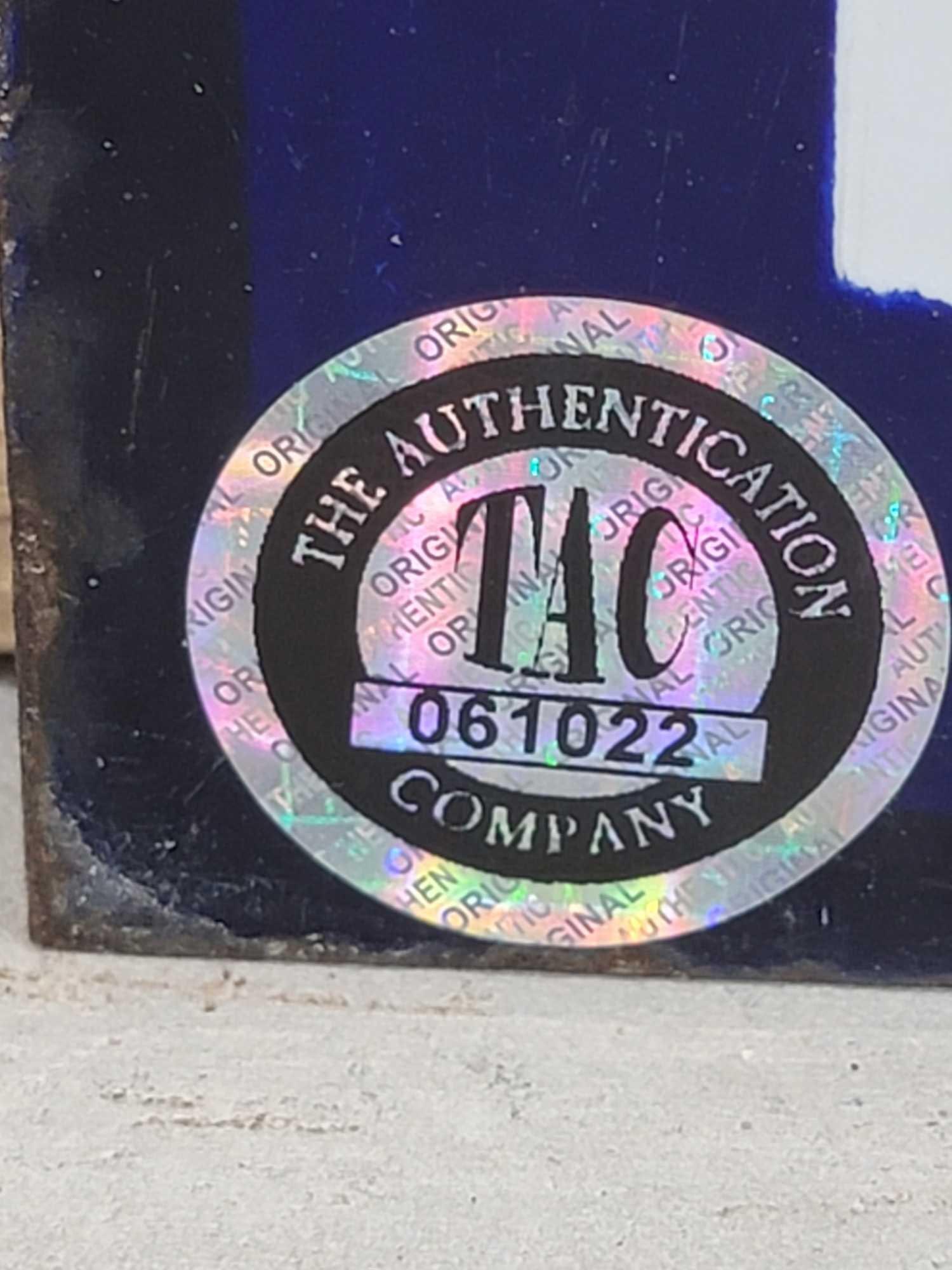 Chrysler Plymouth Sales & Service Porcelain Sign (TAC) - 7