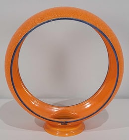 Original Orange Ripple Glass Globe Body (TAC)