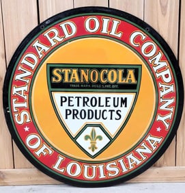 Stanocola Petroleum Products w/Logo Porcelain Sign (TAC)