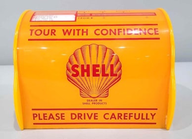 Shell "Tour with Confidence" Plastic Counter-Top Mileage Information Display (TAC)
