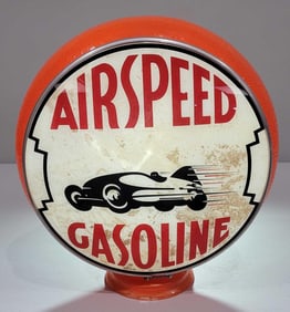 Airspeed Gasoline w/Race Car Logo Gill Single Globe Lens (TAC)