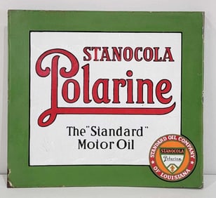 Stanocola Polarine w/Logo Porcelain Flange Sign (TAC)