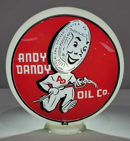 Andy Dandy Oil Co. w/Logo Single Gill Globe Lens (TAC)