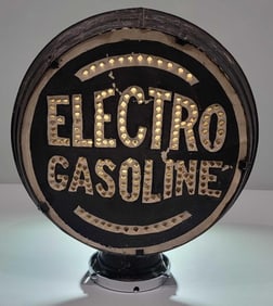 Electro Gasoline Punched Metal Globe Lenses