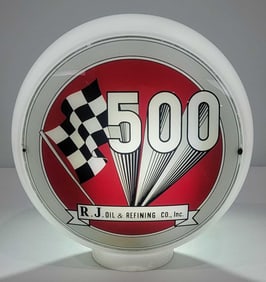 (Platolene) 500 w/Checker Flags 13.5" Single Lens (TAC)