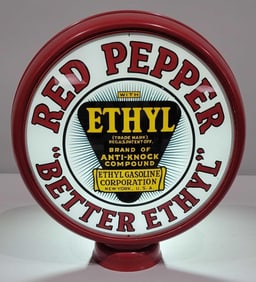 Red Pepper "Better Ethyl" w/Large Logo 15" Single Globe Lens (TAC)