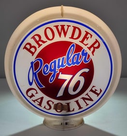 Browder Regular 76 Gasoline 13.5" Globe Lenses (TAC)