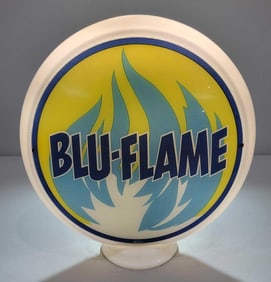 Blu-Flame w/Image 13.5" Single Globe Lens (TAC)