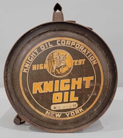 Knight Oil Corp. w/Logo Five-Gallon Rocker Can