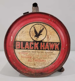 Black Hawk Graphite Solvent w/Logo Five Gallon Rocker Can