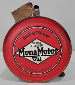 Mona Motor Oil Five Gallon Rocker Can