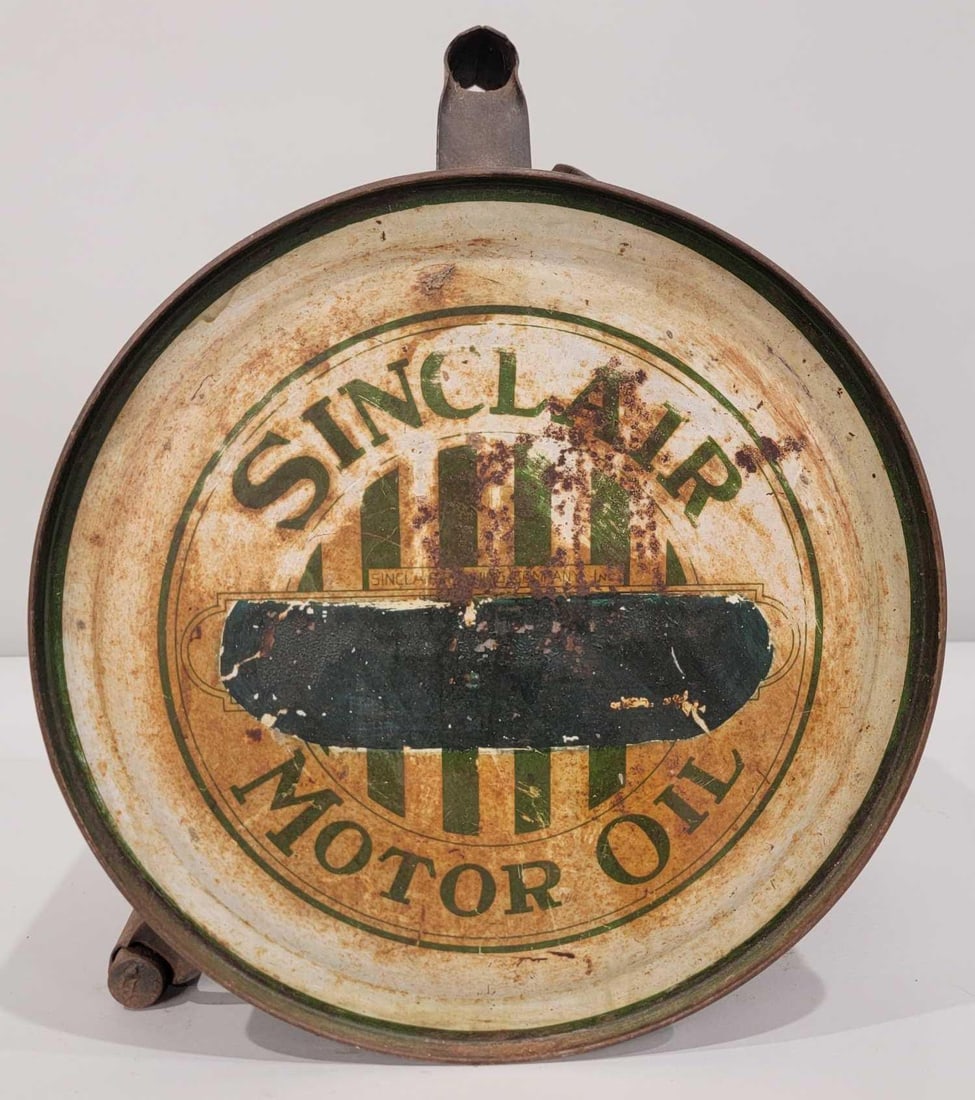 Sinclair Motor Oil Five Gallon Rocker Can (1 of 2)