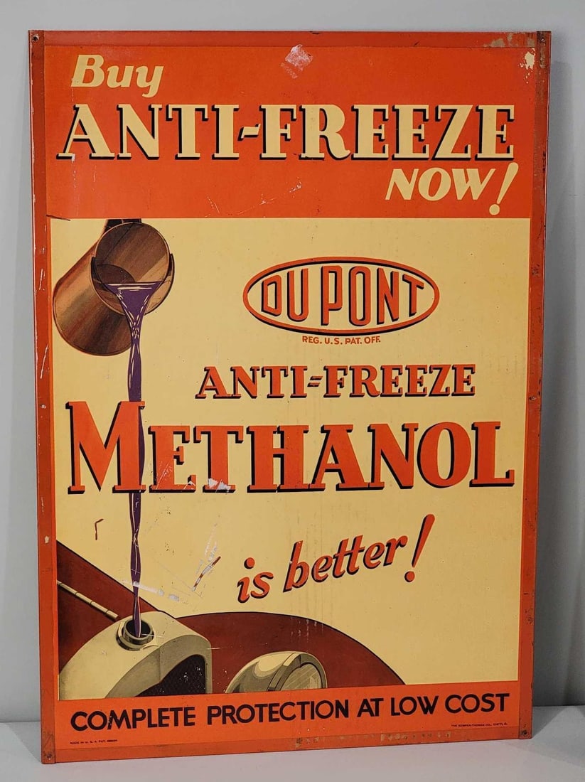 Buy Anti-Freeze Now!/Image Cardboard Sign NIB (TAC) (1 of 7)