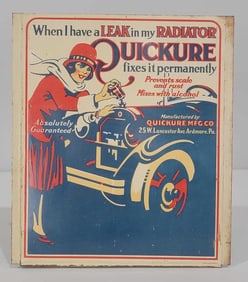 Quickure "When I have a Leak in my Radiator" Metal Sign (TAC)